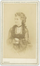 CDV circa 1870. Actress named to be identified by Disdéri in Paris. picture