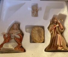 Lenox Little Town Of Bethlehem Holy Family Nativity 3 Piece Figurine Set New picture