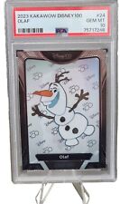 OLAF - Disney 100 Frozen 2023 Kakawow #24 Graded PSA Gem Mint 10 SHIPS FREE picture