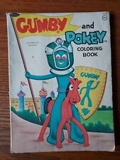 Gumby And Pokey Coloring Book Vintage picture