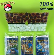 1996 - 2009 Vintage Pokemon TCG Booster Pack - Empty Wrapper No Cards FREE CASE picture