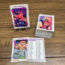 1994 Malibu Comics SKYBOX ULTRAVERSE II COMPLETE BASE CARD SET Plus Promo CV JD picture