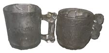 McDonalds Treemendous Flintstone Glass Coffee Mugs Cups Vintage 2 Of 4 picture