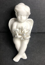 Ganz Cherub Angel Shelf Sitter Figurine Ceramic White Sitting 4