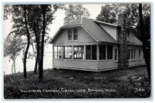 1927 Hillstrom's Cottage Green Lake Spicer Minnesota MN RPPC Photo Postcard picture