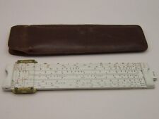 Vtg ARISTO Slide Rule Charvoz #868 Made in Germany w/ Original Leather Case picture