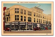 VTG 1930s - Hotel La Fayette, Fayetteville, North Carolina Postcard (UnPosted) picture