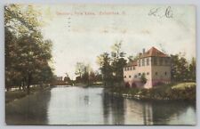 Postcard Goodale Park Lake, Columbus, Ohio Vintage 1907 picture