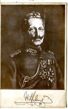 Germany AK Kaiser Wilhelm real photo in size of postcard picture