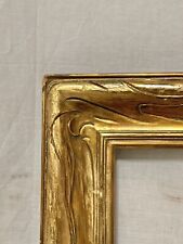 ANTIQUE FITs 12”x16” CARVED GOLD GILT ART NOUVEAU NEWCOMB MACKLIN PICTURE FRAME picture