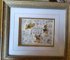Donald Duck Model Sheet In frame picture