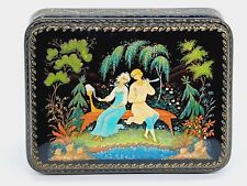 Palekh Lacquer Miniature Russian Box - by Kreetov (2016)  picture