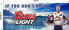 If you don't like coors light beer Ricky Bobby Banner shop mancave gift ideas picture
