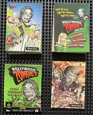 2007 HOLLYWOOD ZOMBIES 72-CARD COMPLETE SET B1 B2 WRAPPER garbage pail kid TRUMP picture