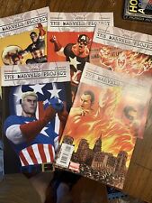 Marvels Project #1,2,4,5,7 Captain America Human Torch Sub-Mariner VF/NM 2009 picture