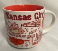 Starbucks Been There Series Kansas City MO Mug  14 ounces Excellent Condition picture