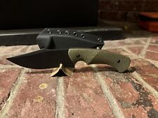 Camping Bushcraft Hunting Camping Survival Knife Harpoon Blade w/kydex Sheath picture