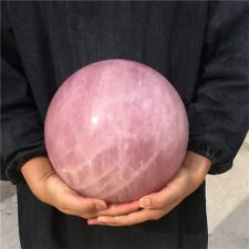 AA+ 10KG Natural pink rose crystal ball crystal ball Reiki healing energy gift picture