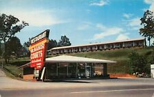 Chattanooga TN Tennessee Lookout Mountain Manor Courts Motel Vtg Postcard X8 picture
