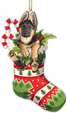 German Shepherd Christmas Tree Ornament - German Shepherd Dog Lovers Xmas Tree T picture
