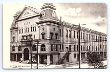 Postcard The Alhambra Dance Hall Roller Skating Rink in Syracuse New York NY picture