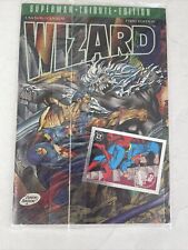 SUPERMAN TRIBUTE Edition: Wizard Comic Book. Sealed Special Chromium Cover. picture