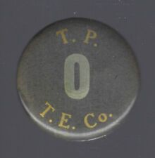 1940s WWII era HOMEFRONT WORKER'S BADGE - T.P., T.E. Co. 