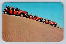 Shelby MI-Michigan, Ride Mac Wood's Famous Dune Scooters Vintage c1966 Postcard picture