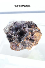 Namibia minerals  greenish-blue purple edges Fluorite Complete crystals picture
