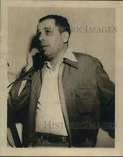 1949 Press Photo Frank Tusa, a battle-starred veteran in the French Quarter picture