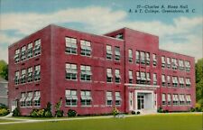 Postcard Charles A. Hines Hall A & T College Greensboro North Carolina NC picture