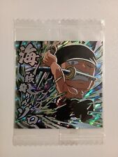 Roronoa Zoro - SW6-06 SGR - One Piece Great Pirate Seal Wafer LOG.6  picture
