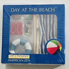 TOYSMITH LIFE IN MINIATURE AMERICAN ZEN DAY AT THE BEACH picture