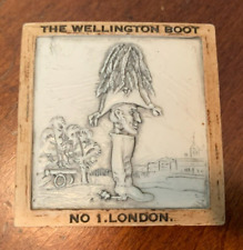 Noble Art The Wellington Boot No. 1 London Bespoke Hand Etched Resin Magnet picture