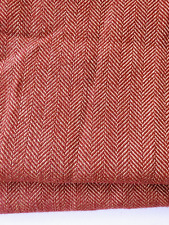 Rust Wool Herringbone Suiting Fabric - 2.5 Yards picture