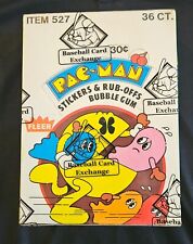 1980 Fleer PAC-MAN Unopened Wax Box BBCE Sealed MINT FASC picture
