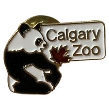 Vintage 1987 Calgary Zoo Panda Travel Souvenir Pin picture