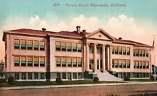 Watsonville, California, CA, Primary School, Unused Vintage Postcard a6587 picture