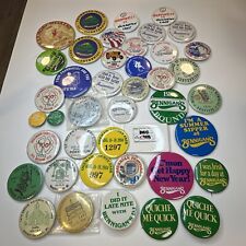 Lot of 41 Vintage Northern Mid Michigan Pins Roscommon Mio Bennigans Mich Mi picture