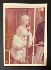 1959 Marilyn Monroe Original Photo Like It Hot Candid See through Glitter Dress picture