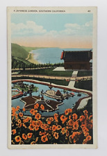 A Japanese Garden Southern California Postcard Unposted picture