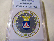 U S AIR FORCE AUXILIARY CIVIL AIR PATROL Challenge Coin picture