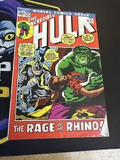 INCREDIBLE HULK VINTAGE COMIC #157 THE RAGE OF THE RHINO picture