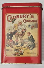 Vintage Cadbury's Mounds Chocolate Tin - Square- 12 oz Tin  Made in the USA picture