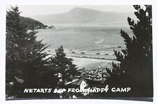 Old RPPC postcard NETARTS BAY FROM HAPPY CAMP, TILLAMOOK COUNTY, OREGON picture
