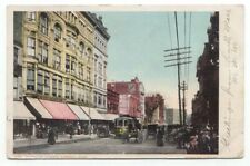Lowell MA Merrimac Street c1905 Postcard Massachusetts picture