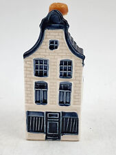 Vtg KLM #30 Blue DELFT House HENKES Distillery Holland Miniature House~Empty picture