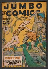 Fiction House JUMBO COMICS No. 119 (1949) Sheena The Hawk 52 Pages picture
