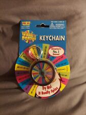 Fun4All Vintage 1996 Wheel of Fortune Keychain Key Ring Spinner Collectible NIP picture