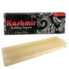 Kashmir Rolling Papers 1-1/4 Size Ultra-Thin Papers 32 leaves/pack - 10 Packets picture